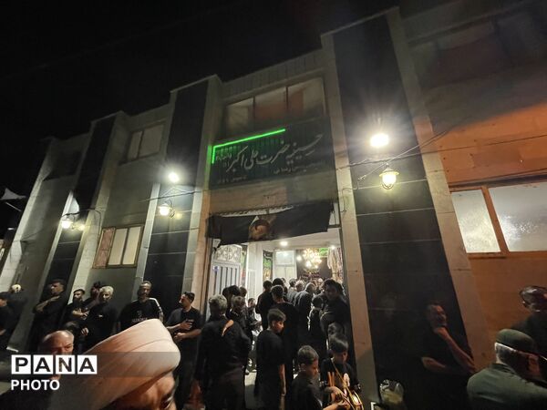حضور مسئولین کاشمر در هیأت ابوالفضلی روستای قوژد