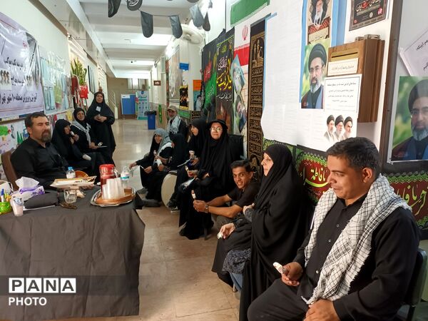 دبستان معراج منطقه ۱۰ پایگاه خدمت‌رسانی زائران تشییع رهبر شهید 