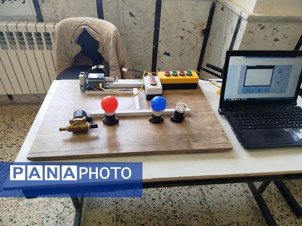 افتتاح نمایشگاه دست‌سازه‌های هنرستان خوارزمی سملقان