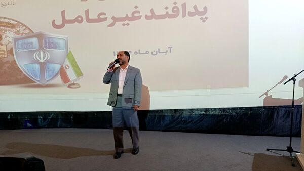 آیین نواخته شدن زنگ پدافند غیر عامل در ناحیه 7 مشهد