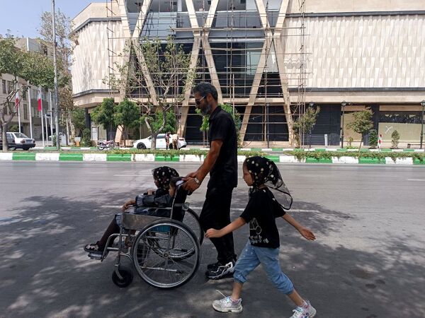  مراسم جاماندگان اربعین در مشهد مقدس