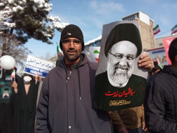 برگزاری راهپیمایی ۲۲ بهمن ماه در شهرستان نیشابور 