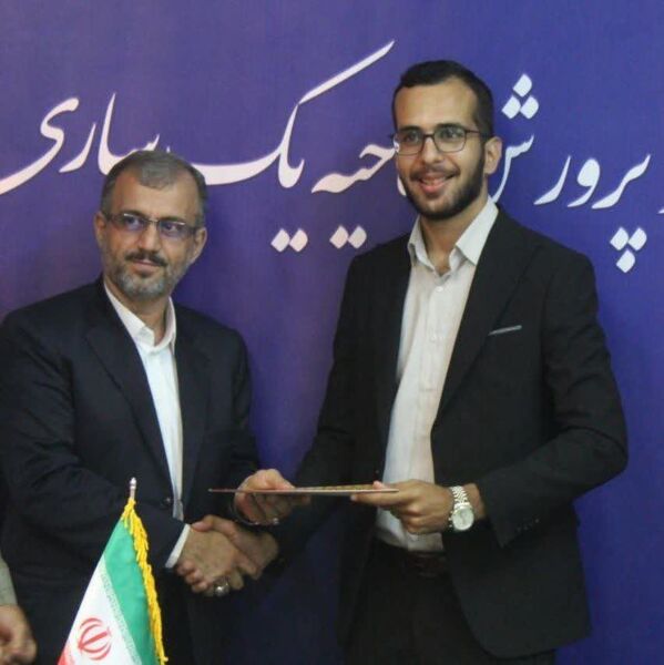 تقدیر از دانش‌آموز خبرنگاران پانا در ساری