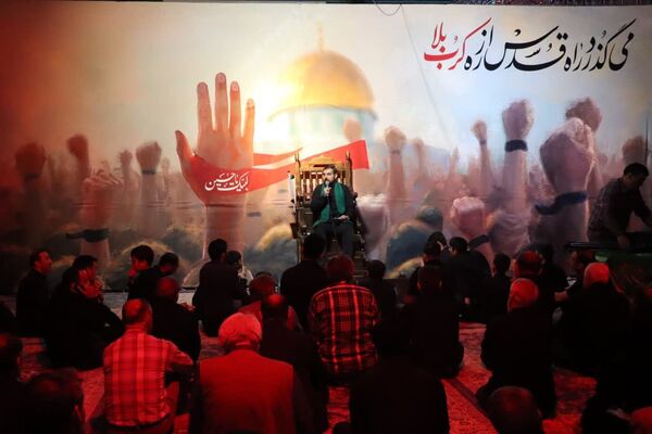 عزاداری شب های محرم در هیات حسین جان بجنورد 