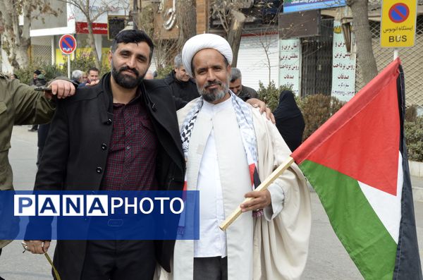 راهپیمایی جمعه نصر در نیشابور