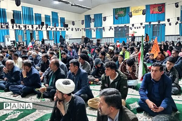 شبی دیگر از حماسه و شور و خروش مردم دیشموک
