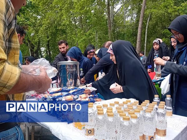 افتتاحیه اردو مسئله محور دختران پانا در تهران