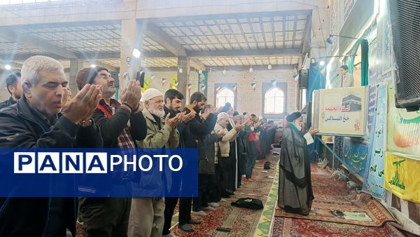نماز عبادی سیاسی جمعه در شهرستان نیشابور