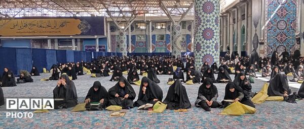 مراسم سوگواری مردم ولایتمدار و عزادار کرج