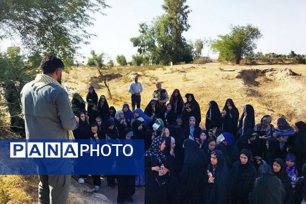 کاروان دل‌ها؛ سفر دانش‌آموزان دختر به دیار ایثار