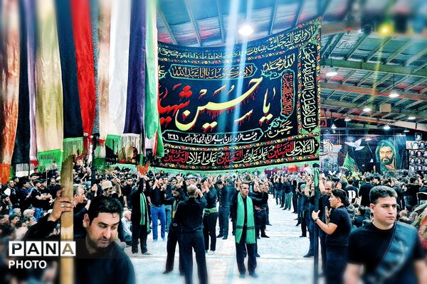 آیین سوگواری امام سجاد (ع) و سومین روز شهادت شهدای کربلا در آباده