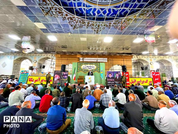 نماز عبادی سیاسی جمعه شهرستان کاشمر 