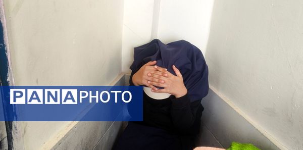 مانور زلزله در مدرسه مهندس رحمانی فرد مشهد