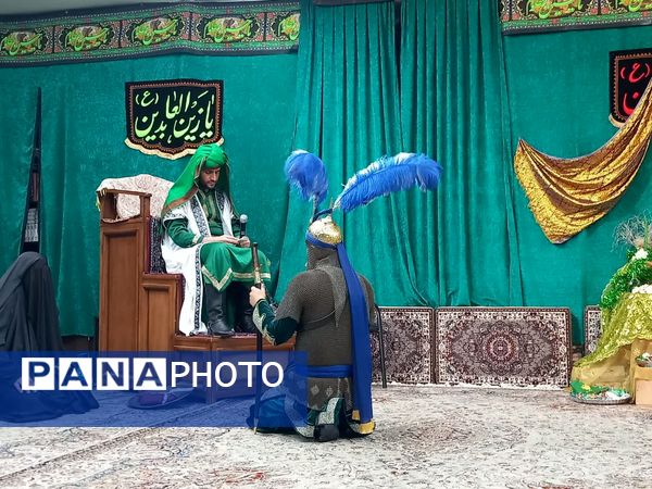 تعزیه‌خوانی تاسوعا در حسینیه موسی بن جعفر (ع)