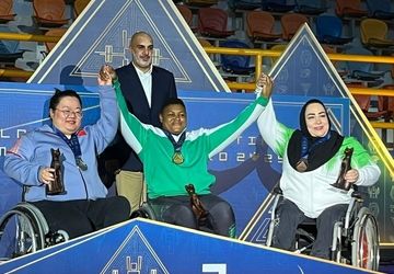 مدال برنز جهان بر گردن نیکو روزبهانی