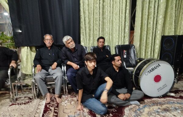 مراسم شب هشتم محرم  در مسجد صاحب الزمان (عج) نیشابور