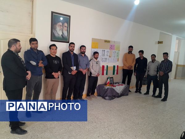 مدارس شهرستان صالح آباد عزادار سید مقاومت