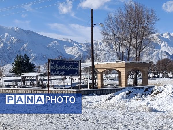 برف زمستانی مهمان شهرستان کیار شد