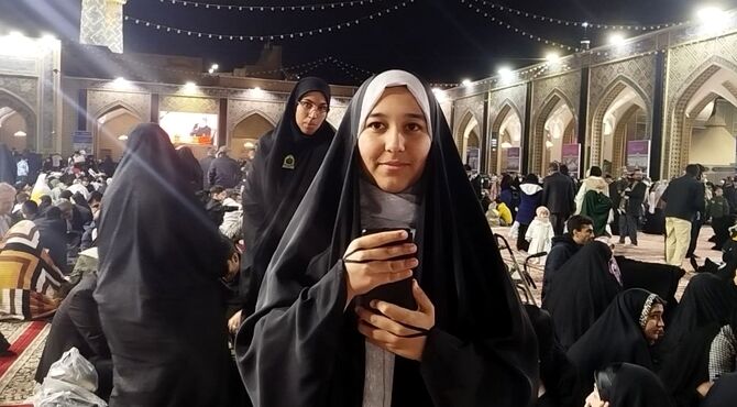 سال تحویل کنار امام مهربانی ها