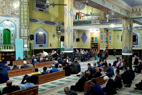 مراسم چهلم شهادت سید مقاومت و سردار نیلفروشان در شهرستان ورامین