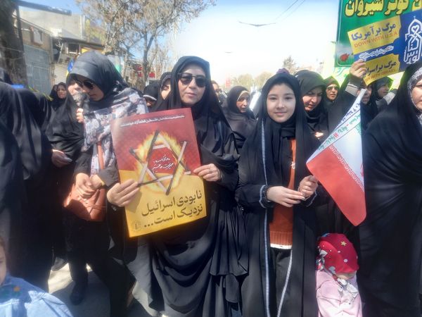 راهپیمایی روز جهانی قدس در شیروان