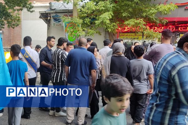 برپایی موکب انصار المهدی(عج) به‌مناسبت عید غدیر