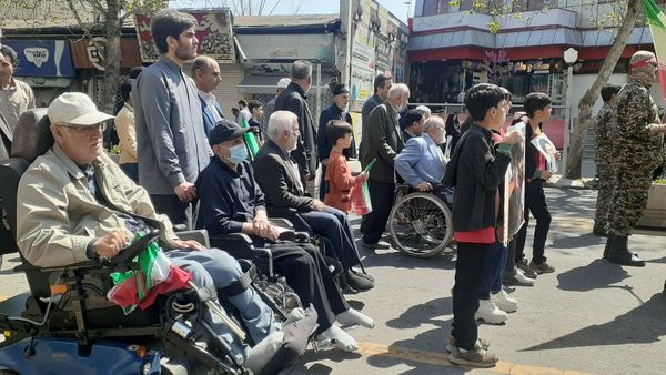 راهپیمایی روز قدس در قائمشهر