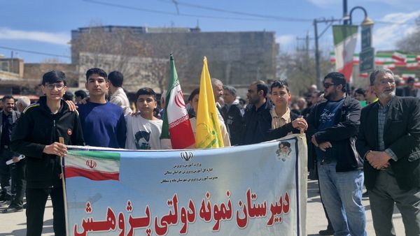 حضور پرشور مردم شهرستان سملقان در راهپیمایی روز قدس