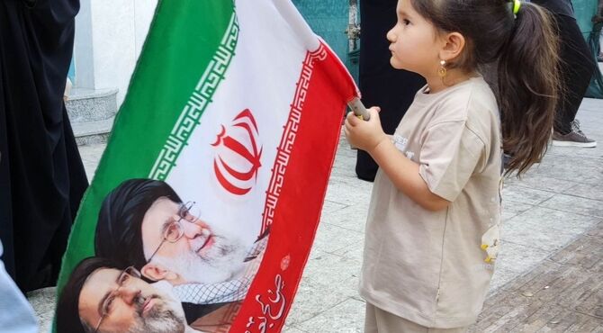 حضور مردم شهیدپرور شهرستان کهنوج در مراسم تاسوعای حسینی