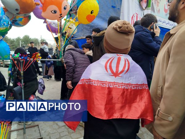 راهپیمایی 22 بهمن با حضور گسترده ای از مردم در شهرستان نیشابور