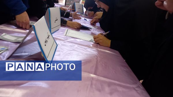 انتخابات شورای دانش‌آموزی مدرسه هیأت امنایی فاطمه معصومه (س) سراب