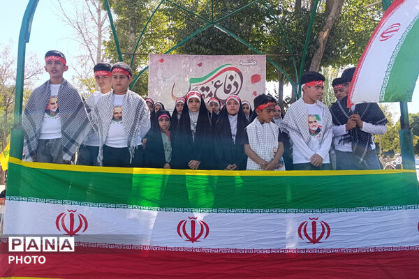 رزمایش جان‌فدایان در قادرآباد