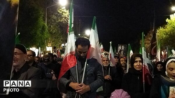 چهل روز ، چهل شب ؛ مردم نیشابور عزادار رهبر شهید و شهدای میناب است-۲