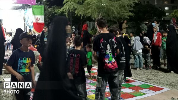 حضور مردم خستگی ناپذیر شهر فردوسیه پس از گذشت سه ماه ازشهادت رهبر عزیزمان