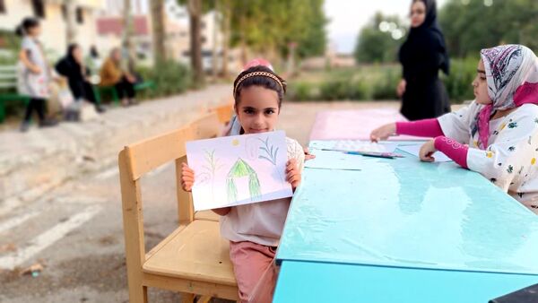 برپایی موکب کودکان و نوجوانان عاشورایی کانون پرورش فکری در یاسوج