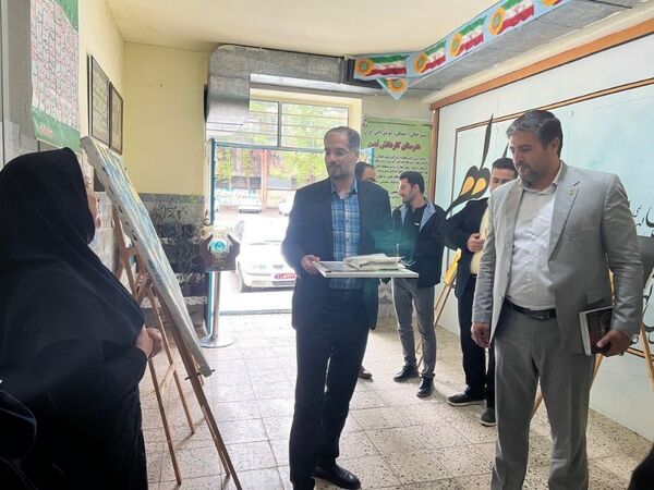 بازدید مدیر کل دفتر فنی و حرفه‌ای و کار دانش وزارت آموزش و پرورش از شهرستان سملقان