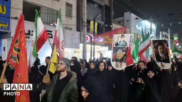 چهاردهمین تجمع باشکوه مردم فردیس در خون‌خواهی امام امت