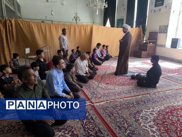 اقامه نماز جماعت به صورت مستمر و روزانه در دبستان شهید نجفی فدافن