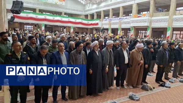 حضور پرشور مردم گرگان در 9 دی