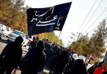 برگزاری همایش جاماندگان اربعین، در شهر بادرود 