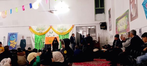 جشن باشکوه ولادت امام علی ع در روستای کاریزک خلیل آباد