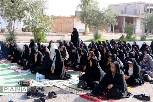 شکوه بندگی در عید قربان؛ فهرج یکپارچه غرق در نیایش شد