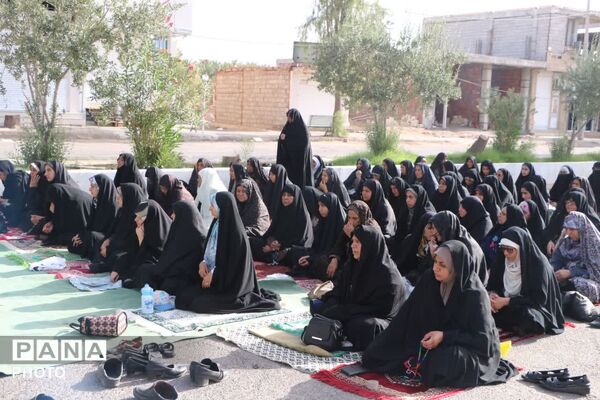شکوه بندگی در عید قربان؛ فهرج یکپارچه غرق در نیایش شد