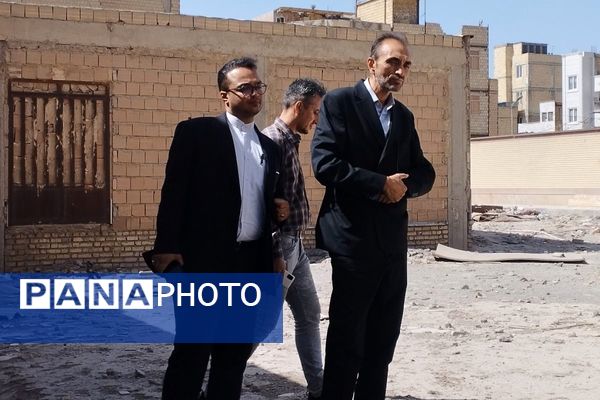 بازدید از پروژه‌های ورزشی ناحیه ۲ بهارستان