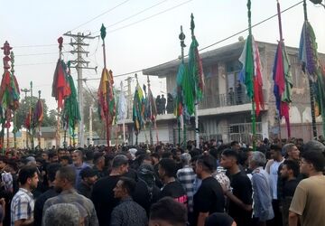 آئین سنتی علم‌‌‌گردانی با قدمت ۴۰۰ ساله در میناب