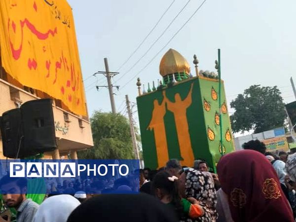 آیین سنتی منبر گردانی در شهرستان میناب 