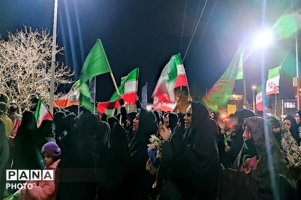 اجتماع مردمی شهر بار نیشابور  در محکومیت جنایات رژیم صهیونسیتی