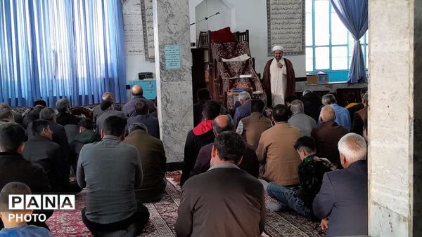 نماز عید سعید فطر در روستای نجف