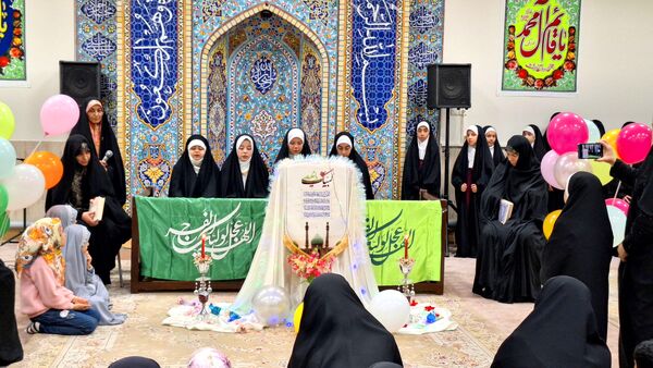 شور و شادی میلاد منجی عالم در دارالقرآن امام حسین (ع) ناحیه ۶ مشهد