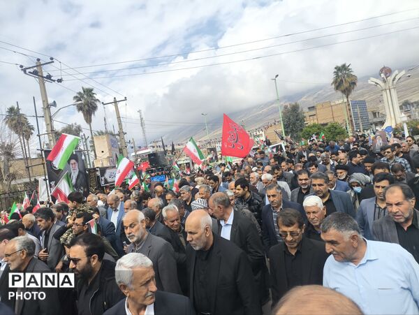 حضور پر شور عشایر در راهپیمایی  روز قدس